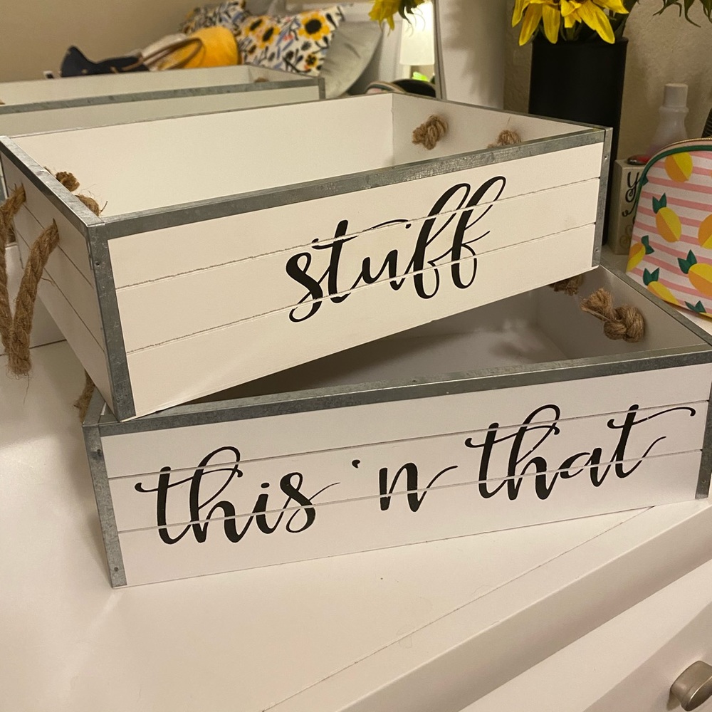 Cute and fashionable Storage boxes